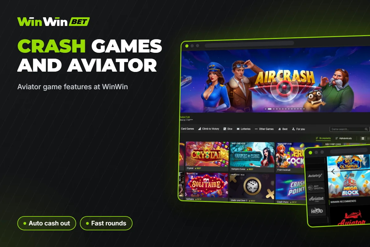 Aviator game features at WinWin