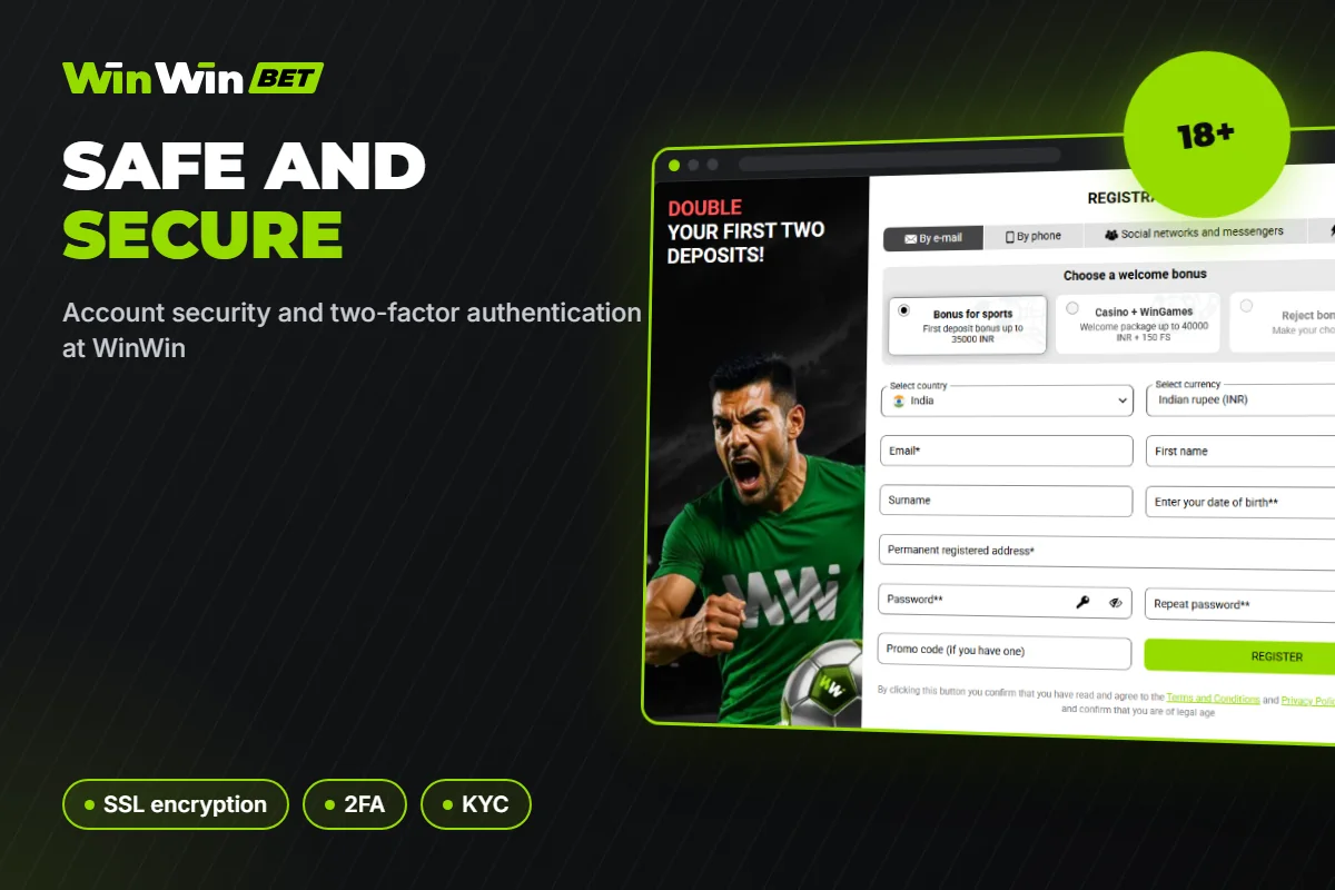 Account security and two-factor authentication at WinWin