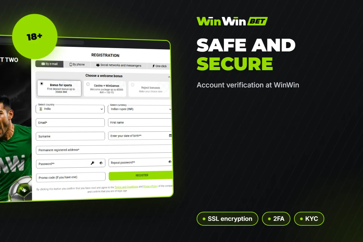 Account verification at WinWin